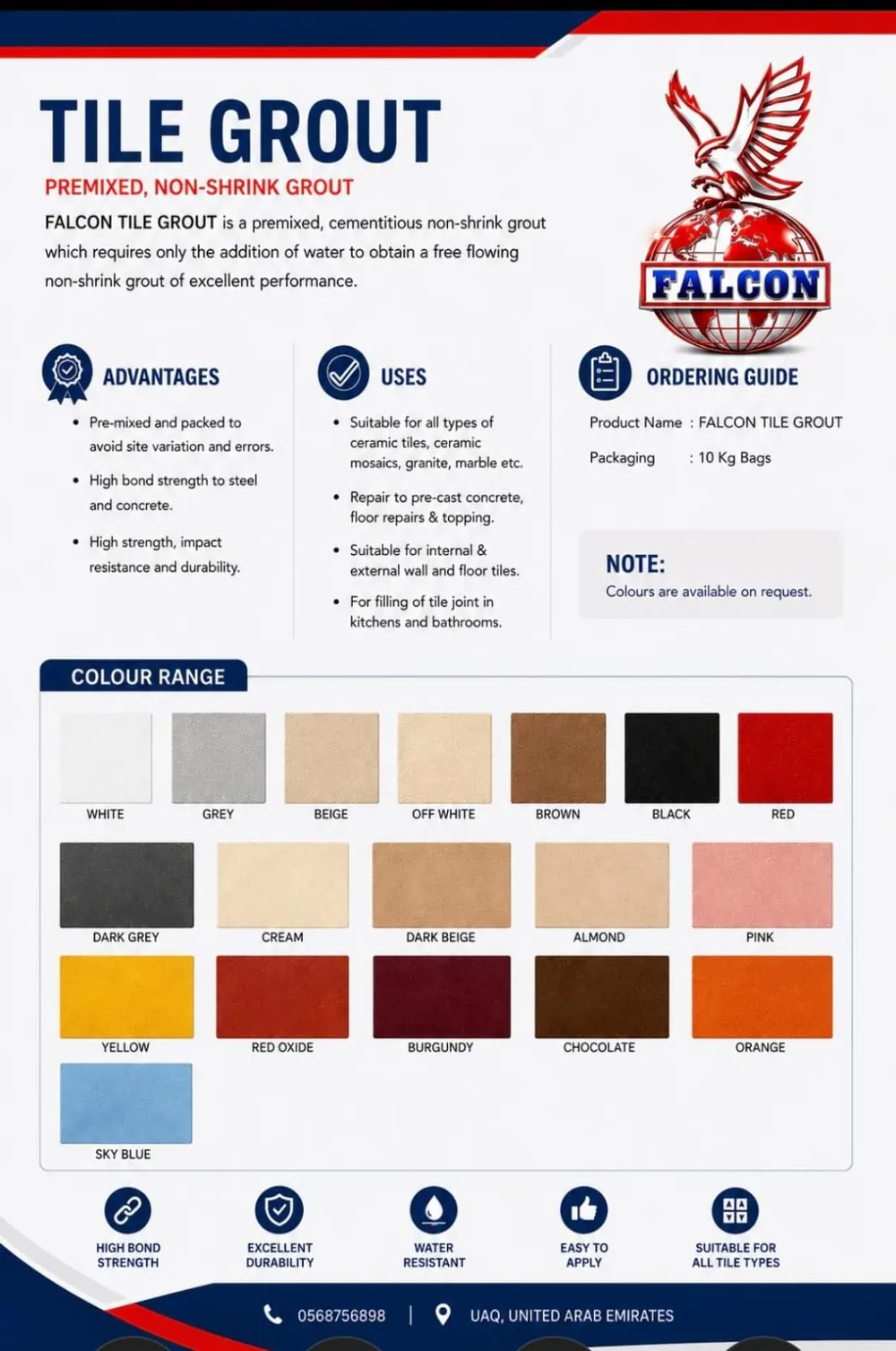 Tile Grout catalogue